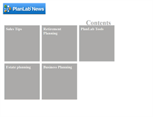 Tablet Screenshot of news.planlab.us